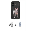 MARSİLYAN™- iPhone 11 Kılıf Nova Form Koleksiyonu - Siyah Joko Magic 5D Cam + Raze Metal Kamera Lens - GS