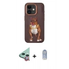 MARSİLYAN™- iPhone 11 Kılıf Nova Form Koleksiyonu - Siyah Joko Magic 5D Cam + Raze Metal Kamera Lens - KI