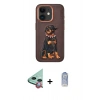 MARSİLYAN™- iPhone 11 Kılıf Nova Form Koleksiyonu - Siyah Joko Magic 5D Cam + Raze Metal Kamera Lens - KI