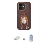 MARSİLYAN™- iPhone 11 Kılıf Nova Form Koleksiyonu - Siyah Joko Magic 5D Cam + Renkli Kamera Lens Koruma Cam - SI