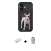 MARSİLYAN™- iPhone 11 Kılıf Nova Form Koleksiyonu - Siyah Joko Magic 5D Cam + Renkli Kamera Lens Koruma Cam - SI