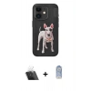 MARSİLYAN™- iPhone 11 Kılıf Nova Form Koleksiyonu - Siyah Joko Magic 5D Cam + Kamera Lens Koruma Cam - SF