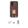 MARSİLYAN™- iPhone 11 Kılıf Nova Form Koleksiyonu - Siyah Joko Magic 5D Cam + Renkli Kamera Lens Koruma Cam - TU