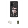 MARSİLYAN™- iPhone 11 Kılıf Nova Form Koleksiyonu - Siyah Joko Magic 5D Hayalet Cam + Gold Pers Alüminyum Kamera Lens