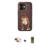 MARSİLYAN™- iPhone 11 Kılıf Nova Form Koleksiyonu - Siyah Joko Magic 5D Hayalet Cam + Pers Alüminyum Kamera Lens - KI