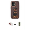 MARSİLYAN™- iPhone 11 Kılıf Nova Form Koleksiyonu - Siyah Joko Magic 5D Hayalet Cam + Pers Alüminyum Kamera Lens - KI