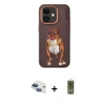 MARSİLYAN™- iPhone 11 Kılıf Nova Form Koleksiyonu - Siyah Joko Magic 5D Hayalet Cam + Pers Alüminyum Kamera Lens - LT