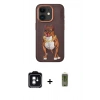 MARSİLYAN™- iPhone 11 Kılıf Nova Form Koleksiyonu - Siyah Joko Magic 5D Hayalet Cam + PVD Metal Kamera Lens - YL