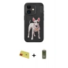 MARSİLYAN™- iPhone 11 Kılıf Nova Form Koleksiyonu - Siyah Joko Magic 5D Hayalet Cam + Rainbow Kamera Lens Koruma Cam - KI