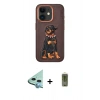 MARSİLYAN™- iPhone 11 Kılıf Nova Form Koleksiyonu - Siyah Joko Magic 5D Hayalet Cam + Raze Metal Kamera Lens - MI