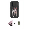 MARSİLYAN™- iPhone 11 Kılıf Nova Form Koleksiyonu - Siyah Joko Magic 5D Hayalet Cam + Raze Metal Kamera Lens - SH