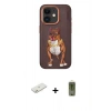 MARSİLYAN™- iPhone 11 Kılıf Nova Form Koleksiyonu - Siyah Joko Magic 5D Hayalet Cam + Renkli Kamera Lens Koruma Cam - TU