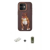 MARSİLYAN™- iPhone 11 Kılıf Nova Form Koleksiyonu - Siyah Joko Magic 5D Hayalet Cam + Renkli Kamera Lens Koruma Cam - SI