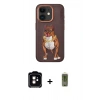 MARSİLYAN™- iPhone 11 Kılıf Nova Form Koleksiyonu - Siyah Joko Magic 5D Hayalet Cam + PVD Metal Kamera Lens - TU