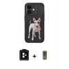 MARSİLYAN™- iPhone 11 Kılıf Nova Form Koleksiyonu - Siyah Joko Magic 5D Hayalet Cam + PVD Metal Kamera Lens - TU