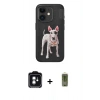 MARSİLYAN™- iPhone 11 Kılıf Nova Form Koleksiyonu - Siyah Joko Magic 5D Hayalet Cam + PVD Metal Kamera Lens - YL