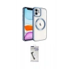 MARSİLYAN™- iPhone 11 Kılıf Nova Işık Özel Seri - Şeffaf Uv Polymer Nano Ekran Koruyucu