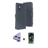 MARSİLYAN™- iPhone 11 Kılıf Siluet Işık Serisi - Şeffaf 360 Full Body Arka Koruyucu + Raze Metal Kamera Lens - MR