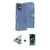 MARSİLYAN™- iPhone 11 Kılıf Siluet Işık Serisi - Şeffaf 360 Full Body Arka Koruyucu + Raze Metal Kamera Lens - KI