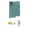 MARSİLYAN™- iPhone 11 Kılıf Siluet Işık Serisi - Şeffaf Pasifik Cam Ekran Koruyucu + Rainbow Kamera Lens Koruma Cam - KI