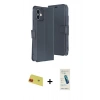 MARSİLYAN™- iPhone 11 Kılıf Siluet Işık Serisi - Şeffaf Pasifik Cam Ekran Koruyucu + Rainbow Kamera Lens Koruma Cam - KI