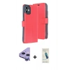 MARSİLYAN™- iPhone 11 Kılıf Siluet Işık Serisi - Şeffaf Pasifik Cam Ekran Koruyucu + Raze Metal Kamera Lens - MR