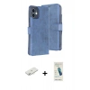 MARSİLYAN™- iPhone 11 Kılıf Siluet Işık Serisi - Şeffaf Pasifik Cam Ekran Koruyucu + Sarı Renkli Kamera Lens Koruma Cam