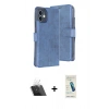 MARSİLYAN™- iPhone 11 Kılıf Siluet Işık Serisi - Şeffaf Pasifik Cam Ekran Koruyucu + Kamera Lens Koruma Cam - SF