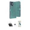 MARSİLYAN™- iPhone 11 Kılıf Siluet Işık Serisi - Şeffaf Pasifik Cam Ekran Koruyucu + Kamera Lens Koruma Cam - SF