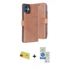 MARSİLYAN™- iPhone 11 Kılıf Siluet Işık Serisi - Şeffaf Royal Nano Ekran Koruyucu + Rainbow Kamera Lens Koruma Cam - KI