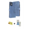 MARSİLYAN™- iPhone 11 Kılıf Siluet Işık Serisi - Şeffaf Royal Nano Ekran Koruyucu + Rainbow Kamera Lens Koruma Cam - KI