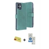 MARSİLYAN™- iPhone 11 Kılıf Siluet Işık Serisi - Şeffaf Royal Nano Ekran Koruyucu + Rainbow Kamera Lens Koruma Cam - KI