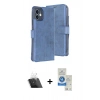 MARSİLYAN™- iPhone 11 Kılıf Siluet Işık Serisi - Şeffaf Royal Nano Ekran Koruyucu + Şeffaf Kamera Lens Koruma Cam