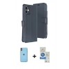 MARSİLYAN™- iPhone 11 Kılıf Siluet Işık Serisi - Şeffaf Royal Nano Ekran Koruyucu + Neon Fosforlu Kamera Lens - TU