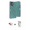 MARSİLYAN™- iPhone 11 Kılıf Siluet Işık Serisi - Şeffaf Uv Polymer Nano Ekran Koruyucu + Kırmızı Pers Alüminyum Kamera Lens