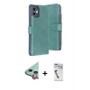 MARSİLYAN™- iPhone 11 Kılıf Siluet Işık Serisi - Şeffaf Uv Polymer Nano Ekran Koruyucu + Raze Metal Kamera Lens - KI