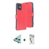 MARSİLYAN™- iPhone 11 Kılıf Siluet Işık Serisi - Şeffaf Uv Polymer Nano Ekran Koruyucu + Raze Metal Kamera Lens - MI