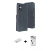 MARSİLYAN™- iPhone 11 Kılıf Siluet Işık Serisi - Şeffaf Uv Polymer Nano Ekran Koruyucu + Renkli Kamera Lens Koruma Cam - PE