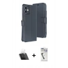 MARSİLYAN™- iPhone 11 Kılıf Siluet Işık Serisi - Şeffaf Uv Polymer Nano Ekran Koruyucu + Kamera Lens Koruma Cam - SF