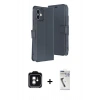 MARSİLYAN™- iPhone 11 Kılıf Siluet Işık Serisi - Şeffaf Uv Polymer Nano Ekran Koruyucu + PVD Metal Kamera Lens - YL