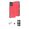 MARSİLYAN™- iPhone 11 Kılıf Siluet Işık Serisi - Siyah 34D Hayalet Izgaralı Cam + Renkli Kamera Lens Koruma Cam - PE