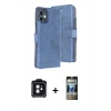 MARSİLYAN™- iPhone 11 Kılıf Siluet Işık Serisi - Siyah 34D Hayalet Izgaralı Cam + PVD Metal Kamera Lens - SH