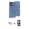 MARSİLYAN™- iPhone 11 Kılıf Siluet Işık Serisi - Siyah 34D Hayalet Izgaralı Cam + Pers Alüminyum Kamera Lens - YL