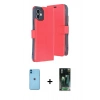 MARSİLYAN™- iPhone 11 Kılıf Siluet Işık Serisi - Siyah 360 Mat Full Body Arka Koruyucu + Neon Fosforlu Kamera Lens - MI