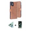 MARSİLYAN™- iPhone 11 Kılıf Siluet Işık Serisi - Siyah 360 Mat Full Body Arka Koruyucu + Raze Metal Kamera Lens - MI