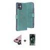 MARSİLYAN™- iPhone 11 Kılıf Siluet Işık Serisi - Siyah 360 Mat Full Body Arka Koruyucu + Raze Metal Kamera Lens - SH