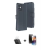 MARSİLYAN™- iPhone 11 Kılıf Siluet Işık Serisi - Siyah 3D Antistatik Mat Seramik Nano Ekran Koruyucu + Kamera Lens Koruma Cam - SF