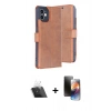 MARSİLYAN™- iPhone 11 Kılıf Siluet Işık Serisi - Siyah 3D Antistatik Mat Seramik Nano Ekran Koruyucu + Kamera Lens Koruma Cam - SF
