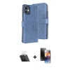 MARSİLYAN™- iPhone 11 Kılıf Siluet Işık Serisi - Siyah 3D Antistatik Mat Seramik Nano Ekran Koruyucu + Kamera Lens Koruma Cam - SF
