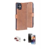 MARSİLYAN™- iPhone 11 Kılıf Siluet Işık Serisi - Siyah 3D Antistatik Mat Seramik Nano Ekran Koruyucu + Pers Alüminyum Kamera Lens - KI